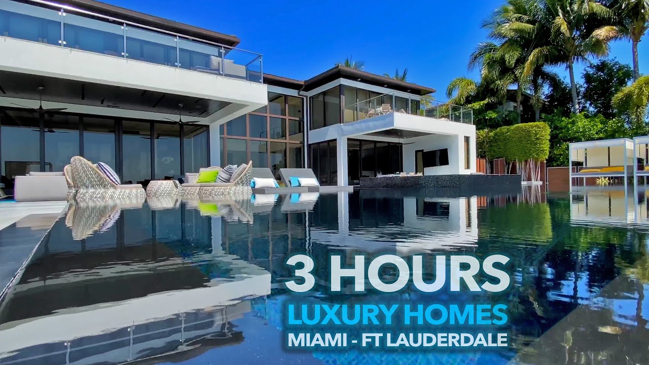 ⁣Tour 50 ULTRA Luxury Homes! | MIAMI - FT LAUDERDALE