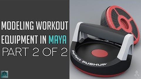 Modeling simple hard surface in Maya part 2 of 2