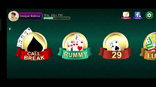 Call Break Card Game ♥️♦️#gameplay #video #callbreak #cardgame #cardgames #trending #foryou #goviral screenshot 4