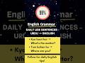 Stop making these English mistakes! Speak correct English confidently Follow for daily English tips