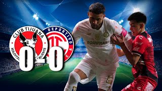 🔴 ¡PARA DORMIR! XOLOS Y TOLUCA EMPATAN SIN GOLES EN EL MICTLÁN ⚽