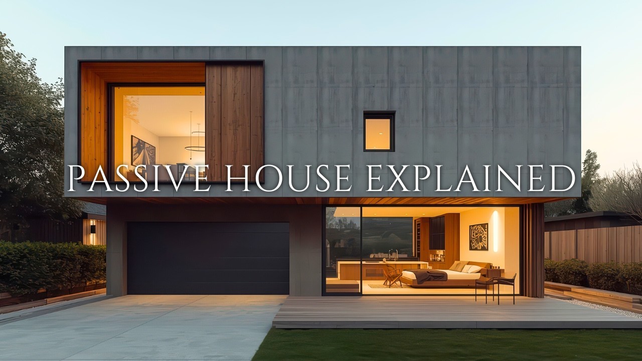 Интерьер современного пассивного дома | Экологически чистые материалы и надежная конструкция