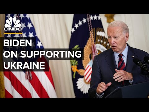 Biden delivers remarks on supporting Ukraine and addressing global challenges— 07/12/23 Episode cover