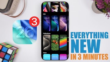 iOS 26 Beta 3 - Everything NEW in Under 3 Minutes !