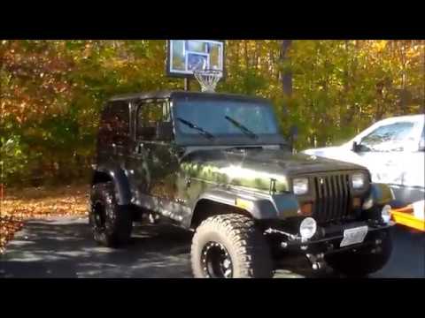 Jeep YJ Sport Bar Cover and Small Parts Installation - YouTube