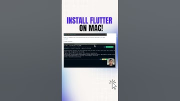 Install Flutter SDK on MacBook Pro M2 Pro Apple Silicon M2 Pro #shorts #flutter