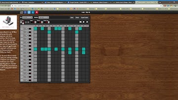 6.1 Create and export a drum sequence loop in Patternsketch