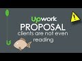 Why Proposal Get Rejected | Instead What to Write | Freelance | Upwork