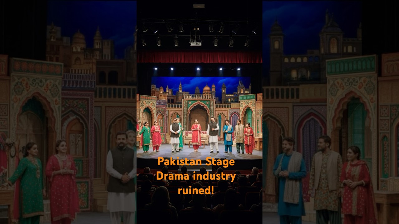 Pakistan Stage Drama Industry ruined now Compare to what it use to be. 