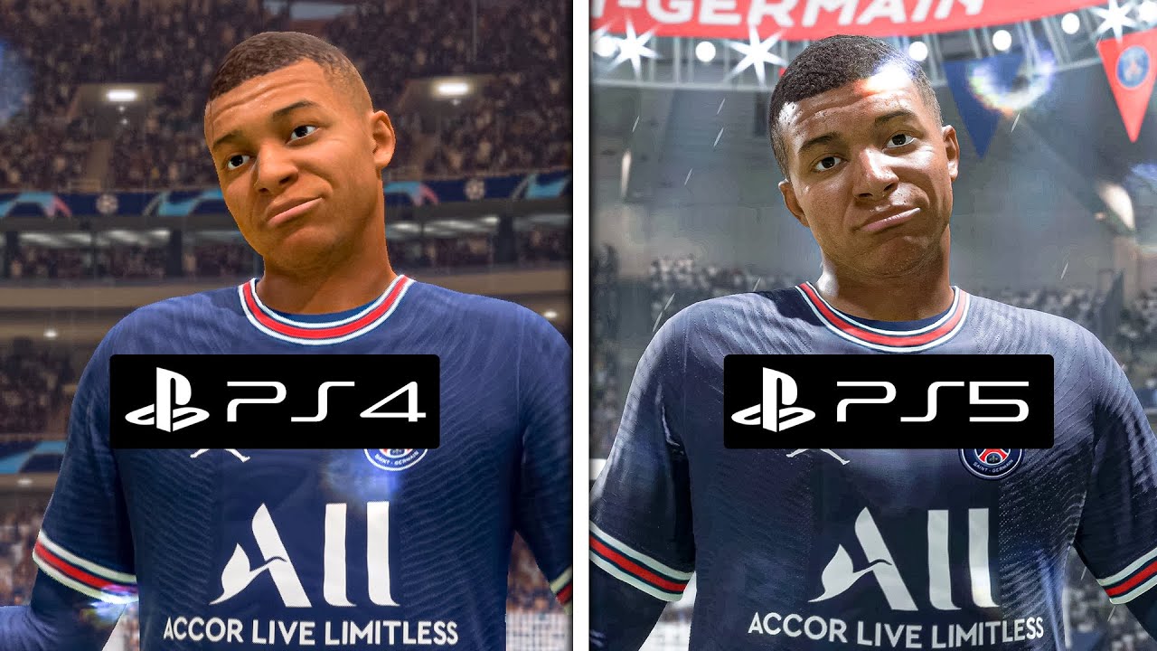 FIFA 22: veja comparativo gráfico entre PS5 e PS4, fifa