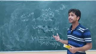 Coulomb barrier between two nucleus during fusion.