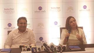 Bhavik Bhandari Chief Sales Marketing Officer at Ashwin Sheth Group and fashion icon Sheetal Batra