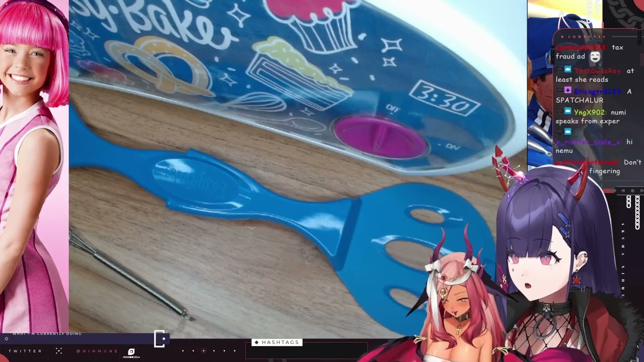 EASY BAKE OVEN TIME W⧸ TRICKYWI!!! I HOPE WE DON'T BURN DOWN THE HOUSE UWU (numi) (tricky)