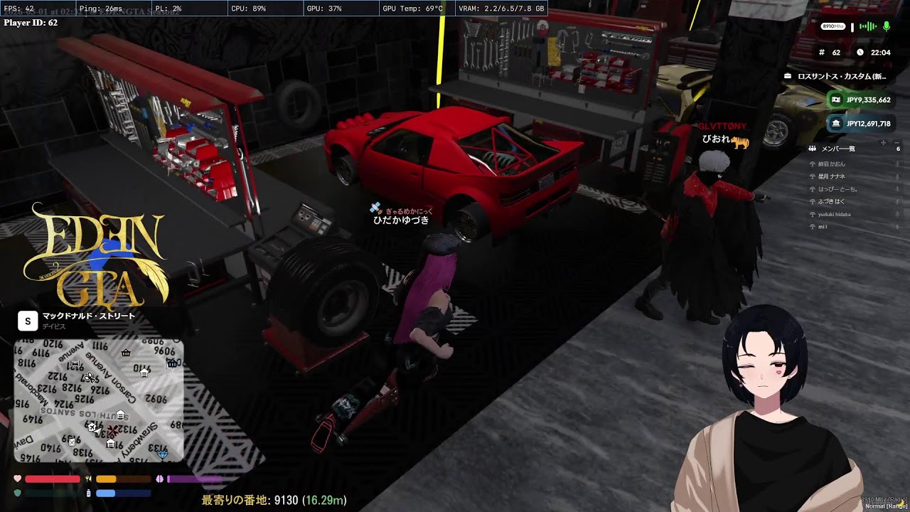 【GTAV / #EDENGTAs2】15日目 わるいことします