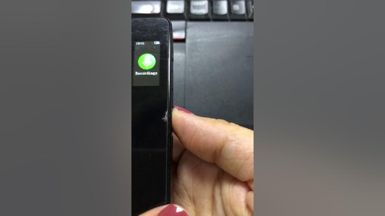 Voice recorder How to delete files YouTube