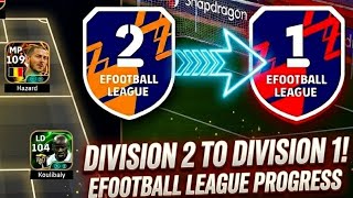 ROAD 1 st DIVISION GAMEPLAY  #efootball #efootballmobile #efootball2026 #gameplay 