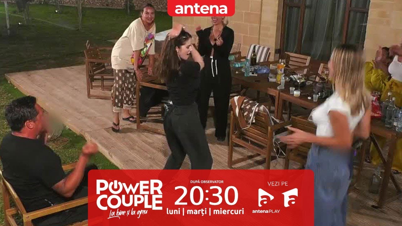 Cum s-au distrat concurenții înainte de semifinala Power Couple România