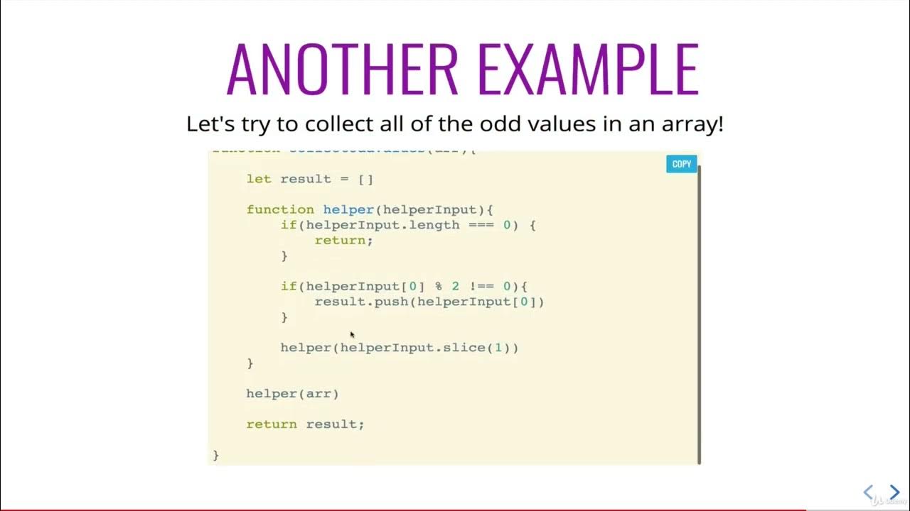 40 Helper Method Recursion - YouTube