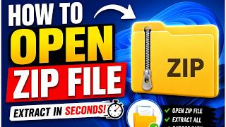 How to Open ZIP Files on Windows 11 | Extract ZIP Files Easily screenshot 5