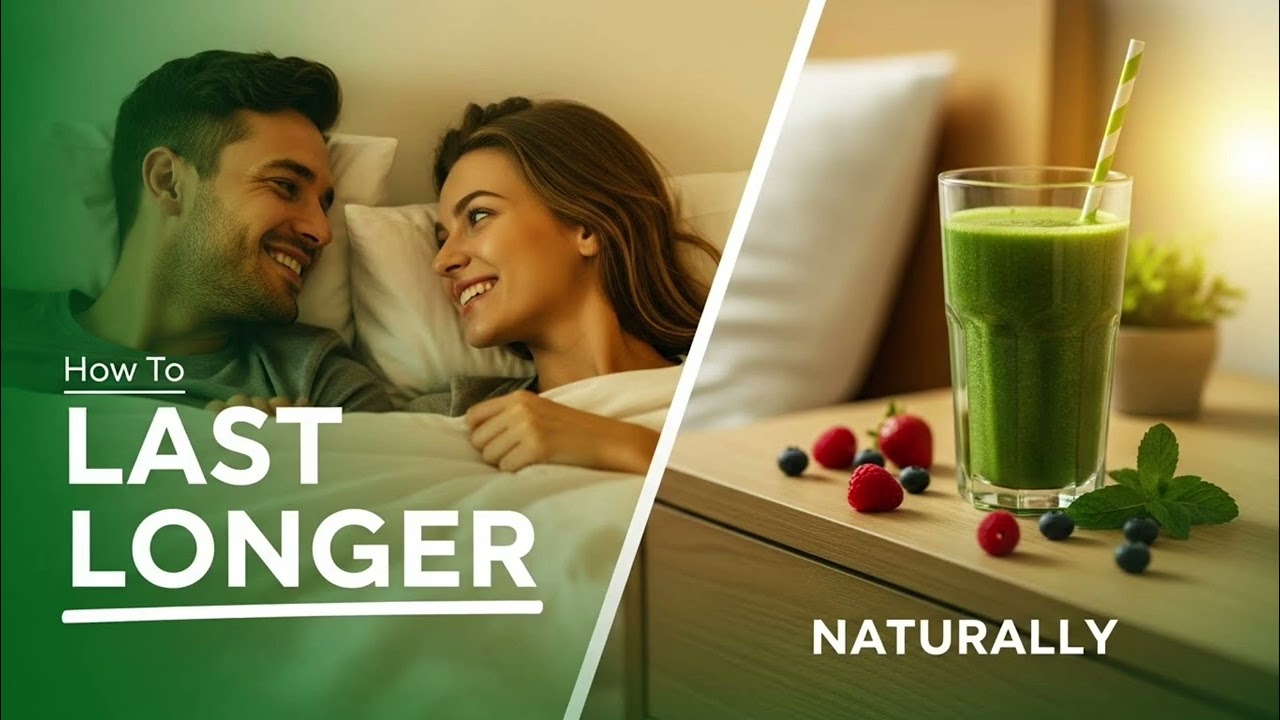 HOW TO LAST LONGER IN BED NATURALLY 