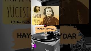 Hamiyet Yüceses Haydar Haydar Taş Plak Muhteşem 