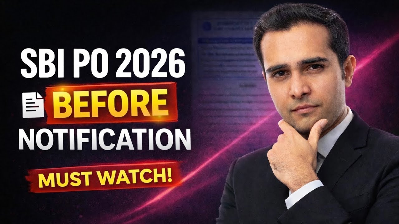 SBI PO NOTIFICATION 2026 📣| Full Information | Eligibility | Age Limit | Exam Date | Vacancy