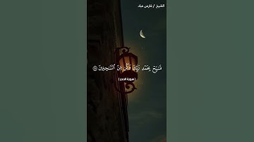 الراحة النفسية 🕊😥فارس عباد تلاوة مؤثرة 🌾حالات واتس اب قرآن كريم