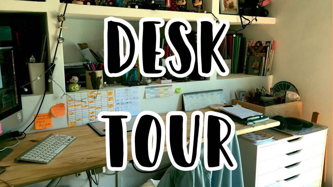 DESK TOUR | Christine Hug - YouTube