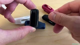 Fitbit Inspire Clip Mode Clips (4 pack by Huadea)