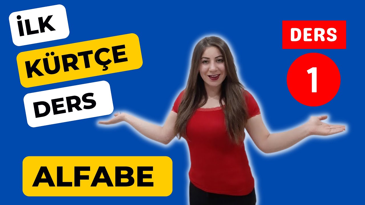 Türkiye'de İlk Kürtçe Ders! Ders 1 #kürtçe #kürtdili #kurmanci #kurdi #kurdî #kurmancî #kurdish