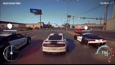 My Ford Mustang vs Dodge Challenger and Corvette | Bait Crate | Cop Chase | NFS Payback | Gameplay