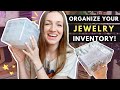 How to store JEWELRY inventory for small business! Jewelry selling biz