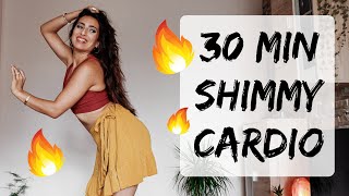 🔥BELLYDANCE CARDIO🔥||30min SHIMMY WORKOUT