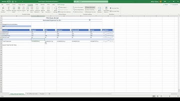 BB Excel Project 5 Video