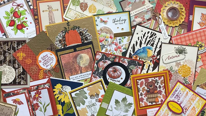 70 Autumn Handmade Cards | The Great, Big Card Swa...