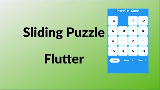 Sliding Puzzle - Flutter - Speed Code screenshot 2