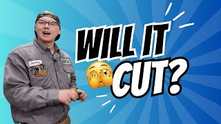 Water Jet Vs. Tape Measure Can It Slice Through? Will It Cut Ep. 1