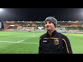 Hutchinson reacts to bonus point win over Dragons