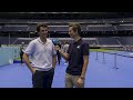 Pablo Andújar, alucinando con la pista del Bernabéu // #MMOPEN 2026