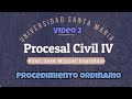 Procedimiento Ordinario Civil Venezolano. Video #2