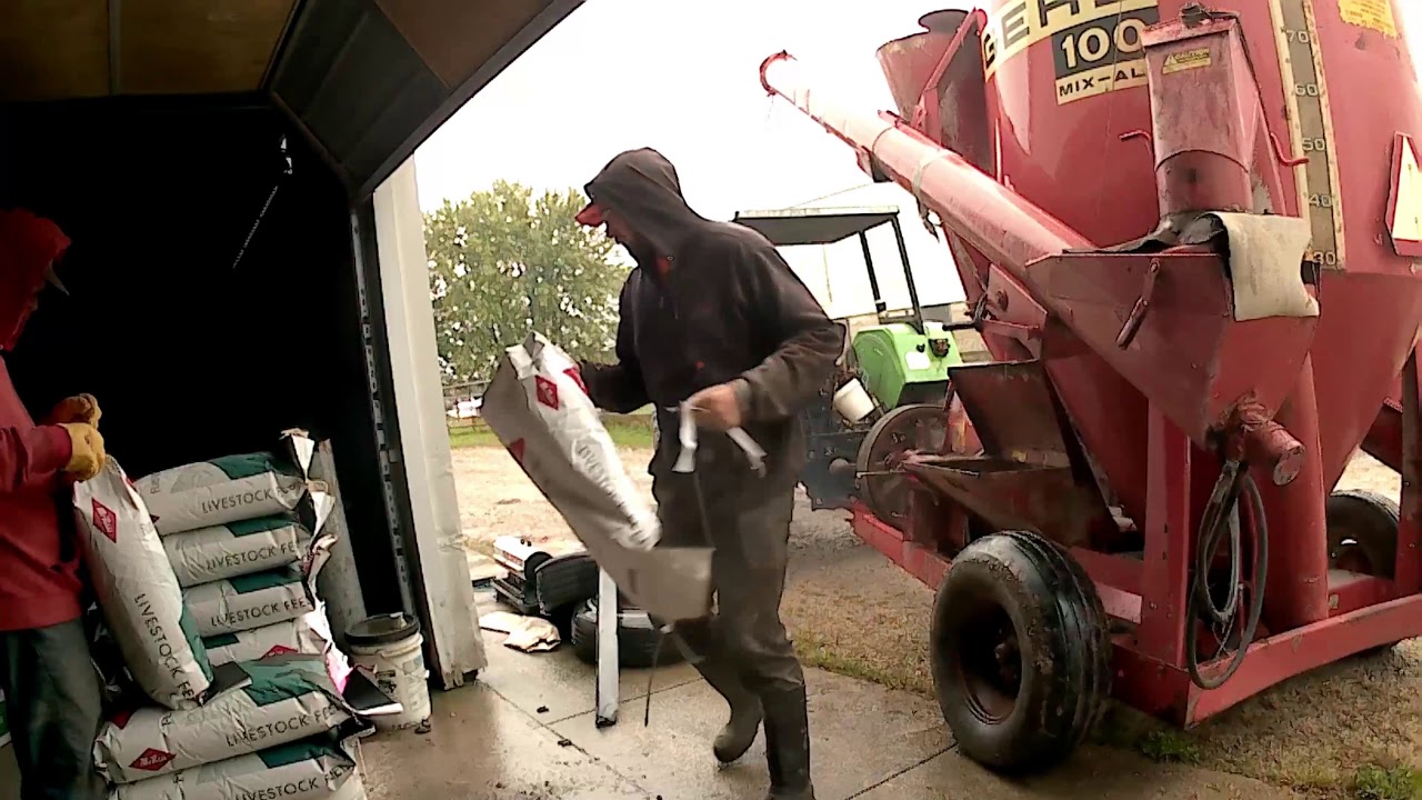 Mixing Goat Feed in Bulk YouTube