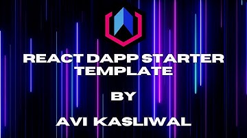 React dApp Starter Template