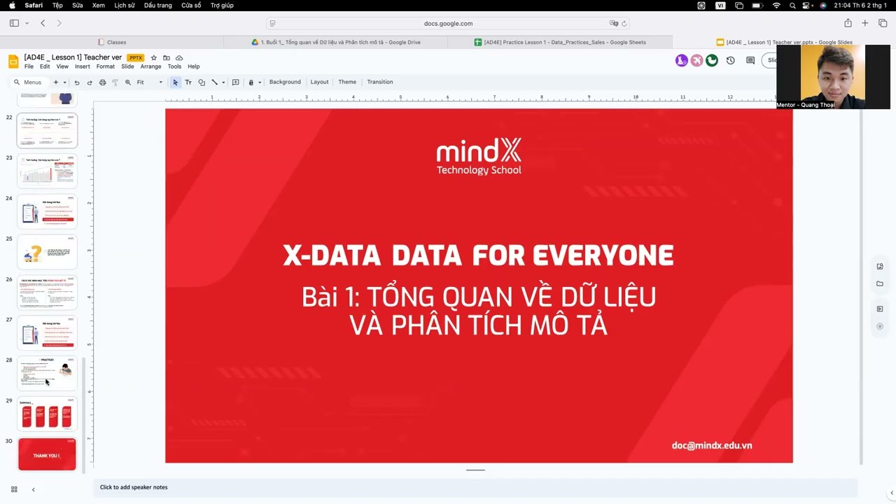 AD4E128 - Record practices - Lesson 1
