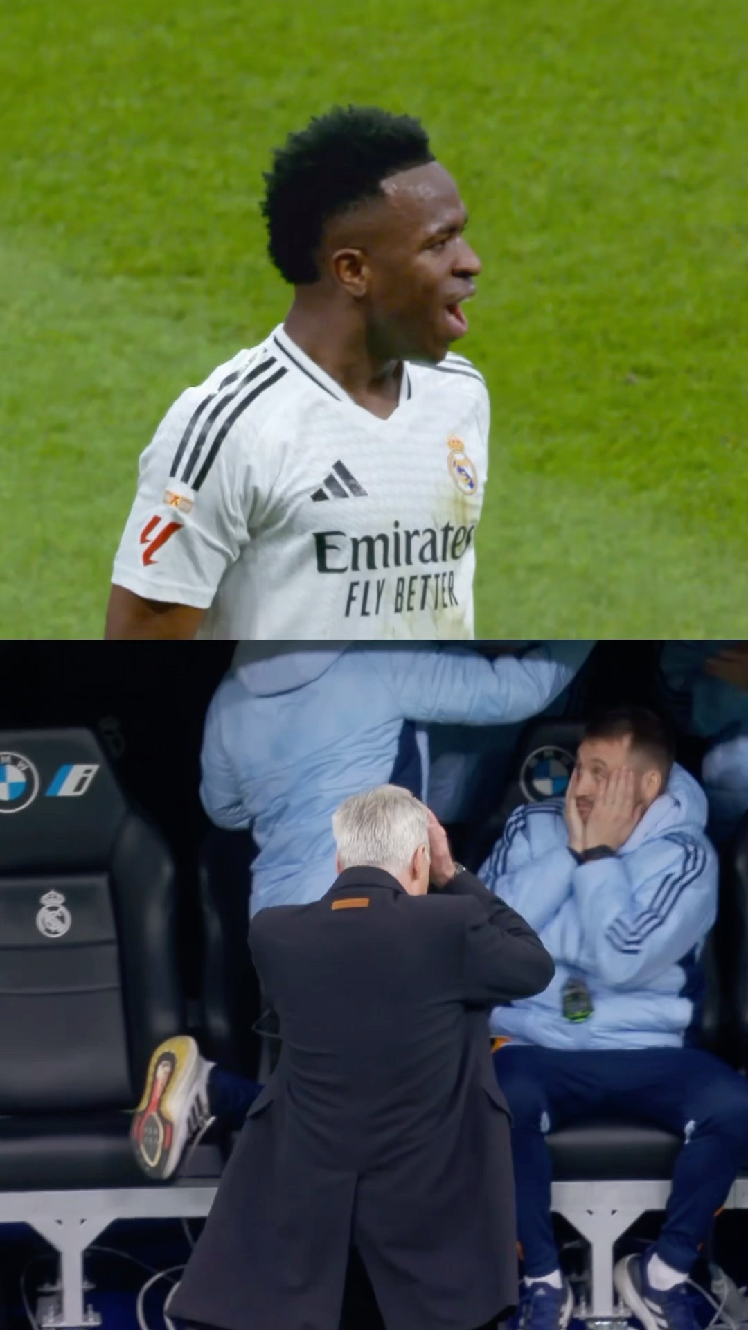 ANCELOTTI can't believe it… ??