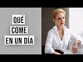 Carolina Herrera: ¿qué come en un día?  ✨