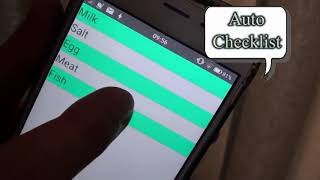 Memo1 Simple notepad with auto checklist and TTS support. screenshot 4