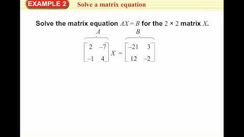 Al 2 3.8 Video 1 Inverse Matrices & Systems.mp4