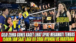 Crazyzehra Gunes Was Shocked To See Megawatis Spike Reach 150kmhour During The Hyundai Vs Vaki