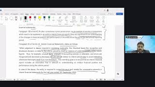 Final Paper 1: FR | Topic: Ind AS 1 and Ind AS 34| Session 1 | 09 Aug 2026