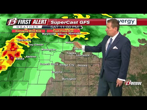 Severe Storms Likely Saturday Night